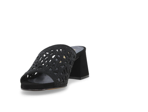 Melluso Donna Ciabatte Camoscio N657-243614 Nero